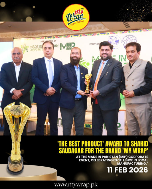 MyWrap Wins ‘The Best Product’ Award at Made in Pakistan Corporate Event