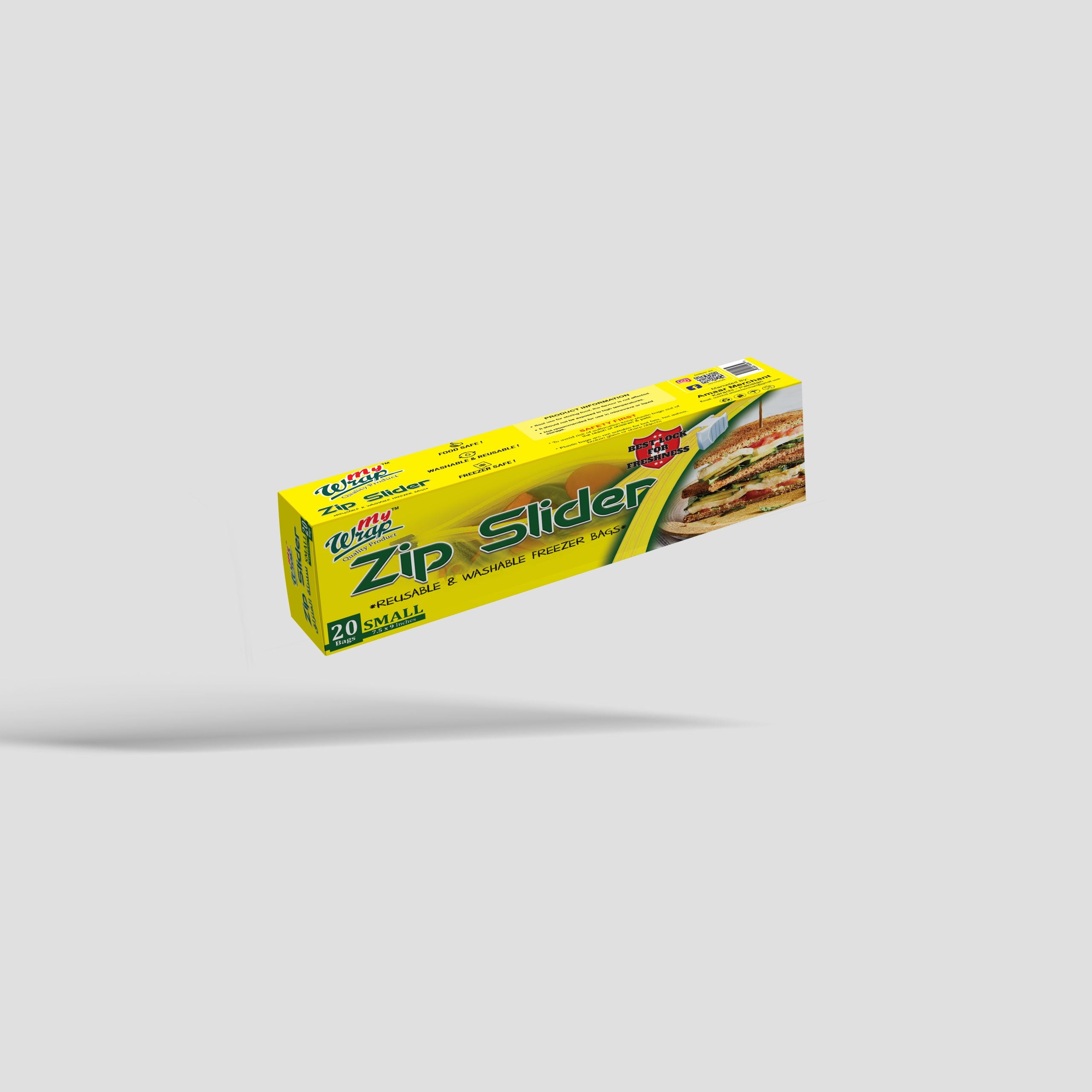 zip slider bags