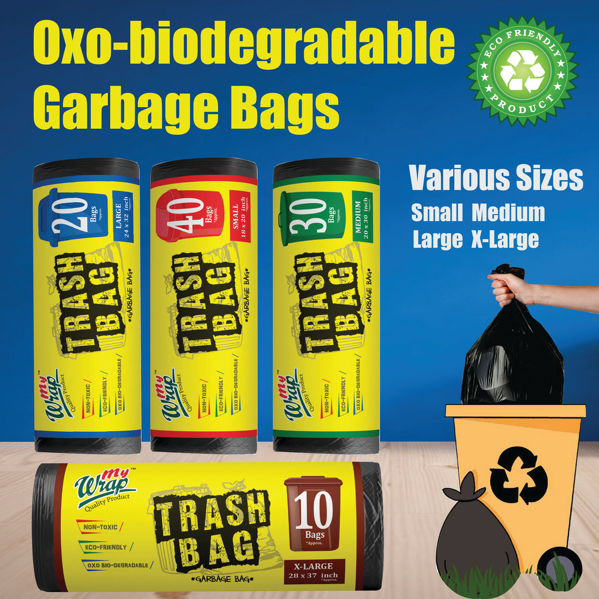 heavy duty trash bags