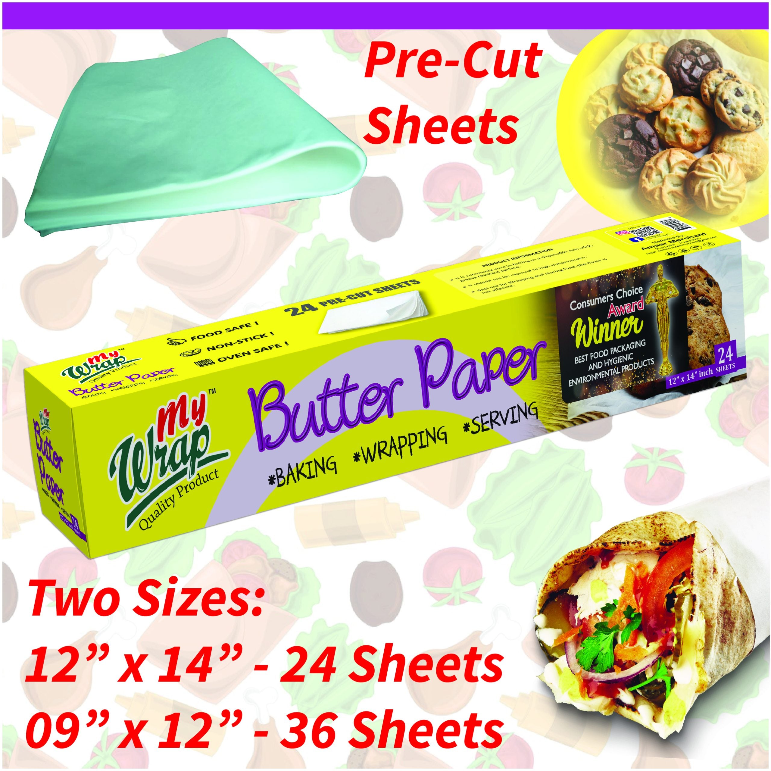 cooking paper roll