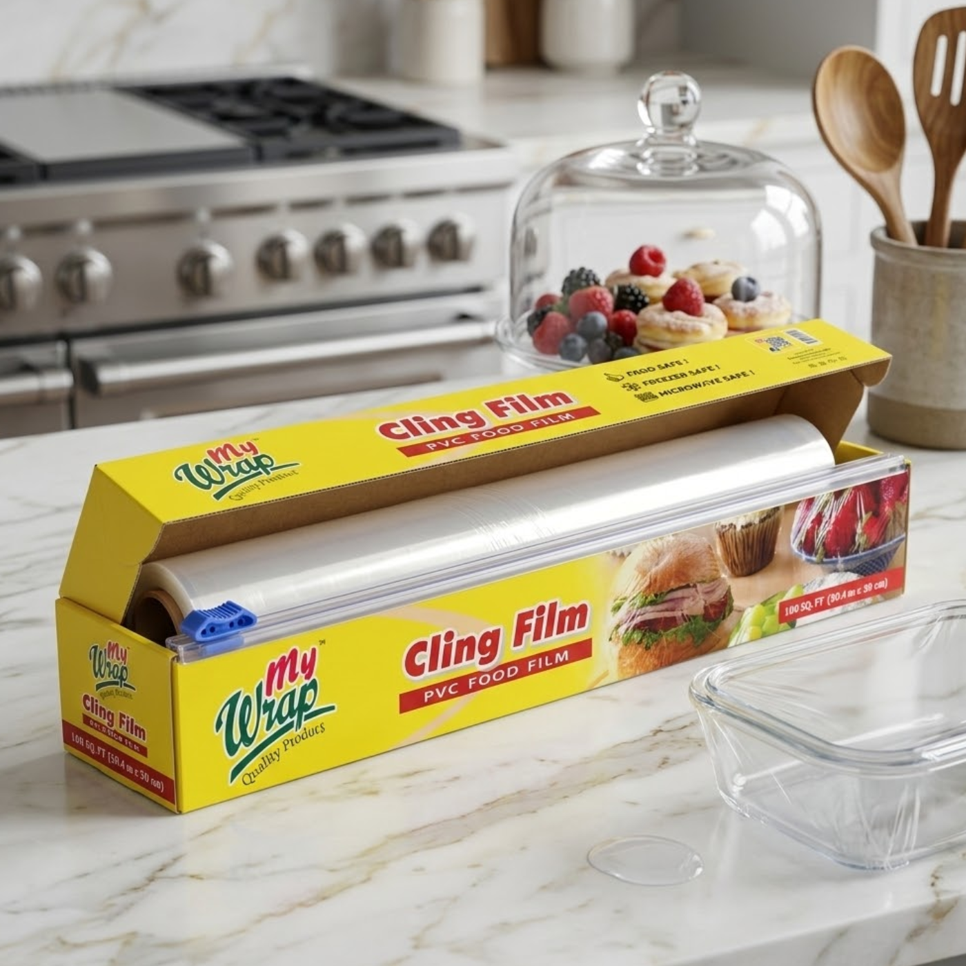 cling film cutter box
